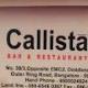 Callista Bar and Kitchen Order Online