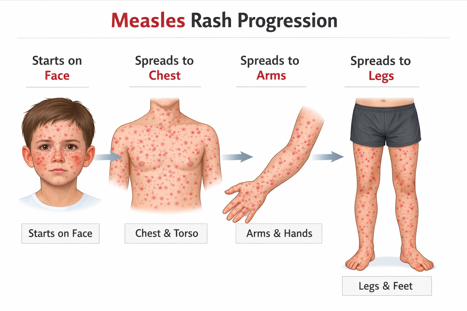 Difference Between Viral Rash And Measles